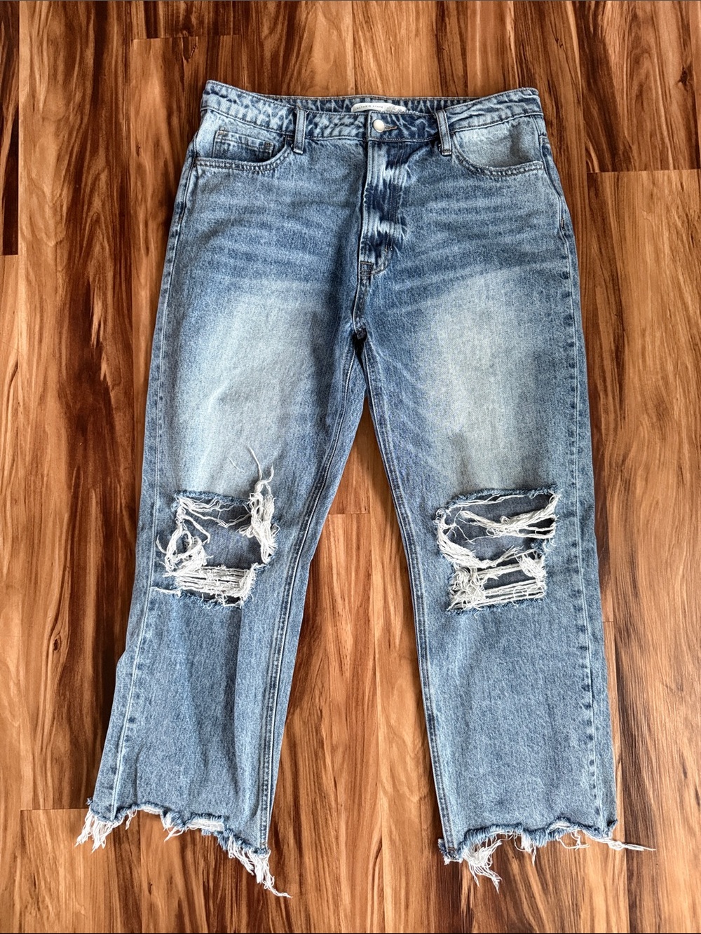 Altar’d State Distressed Straight Jeans